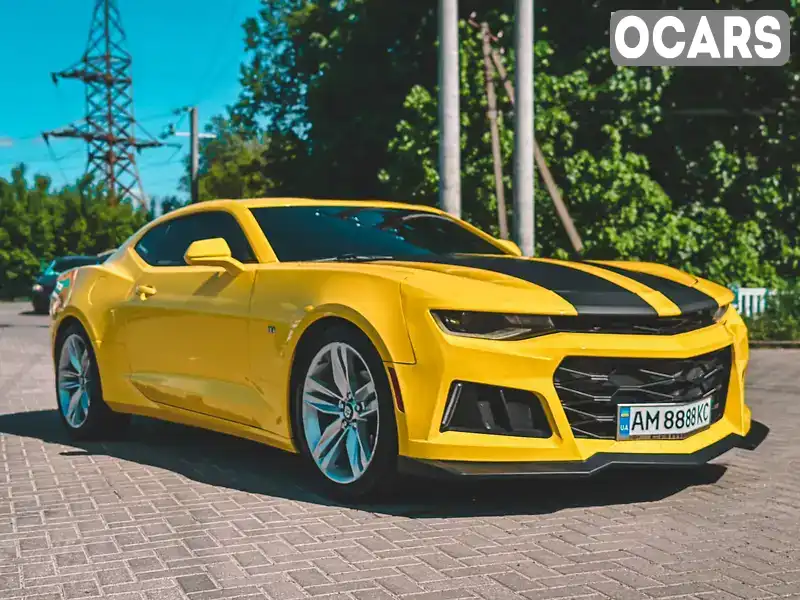 Купе Chevrolet Camaro 2016 3.6 л. Автомат обл. Житомирська, Житомир - Фото 1/21