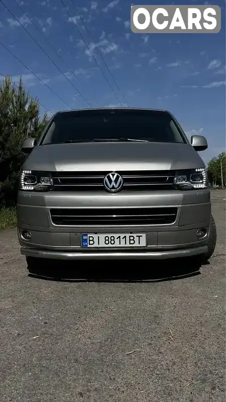 Мінівен Volkswagen Multivan 2014 2 л. Автомат обл. Полтавська, Кременчук - Фото 1/21