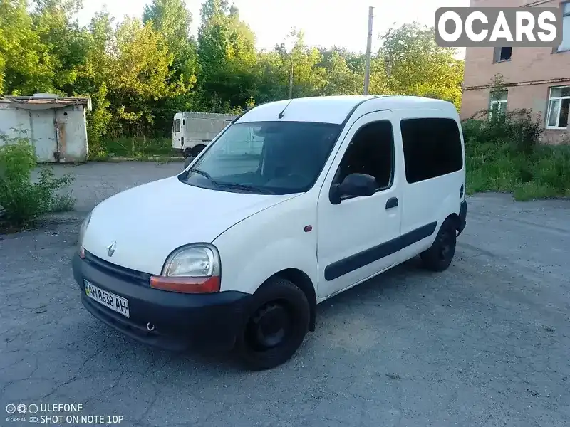 Минивэн Renault Kangoo 2002 1.9 л. Ручная / Механика обл. Житомирская, Житомир - Фото 1/7