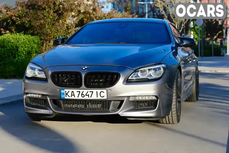 Купе BMW 6 Series Gran Coupe 2014 2.98 л. Автомат обл. Киевская, Киев - Фото 1/21
