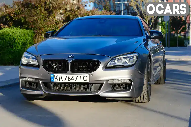 Купе BMW 6 Series Gran Coupe 2014 2.98 л. Автомат обл. Київська, Київ - Фото 1/21