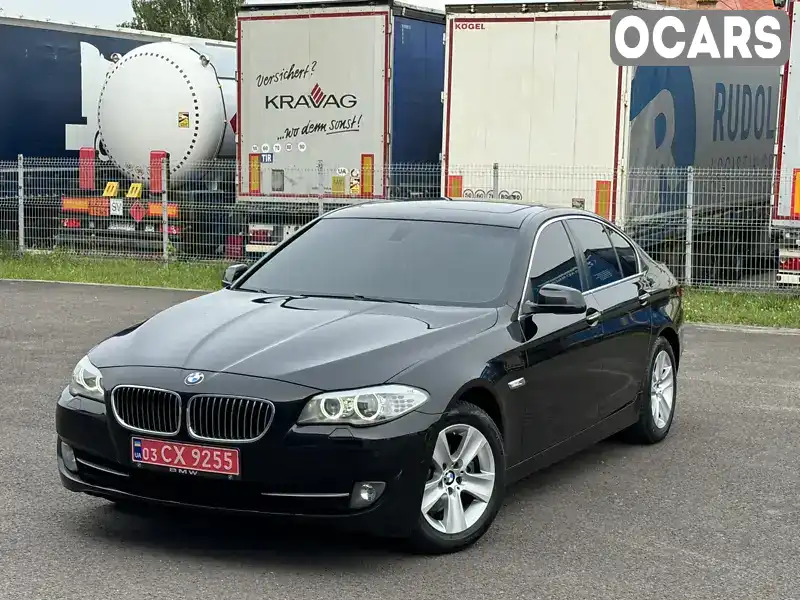 Седан BMW 5 Series 2013 2 л. Автомат обл. Волинська, Ковель - Фото 1/21