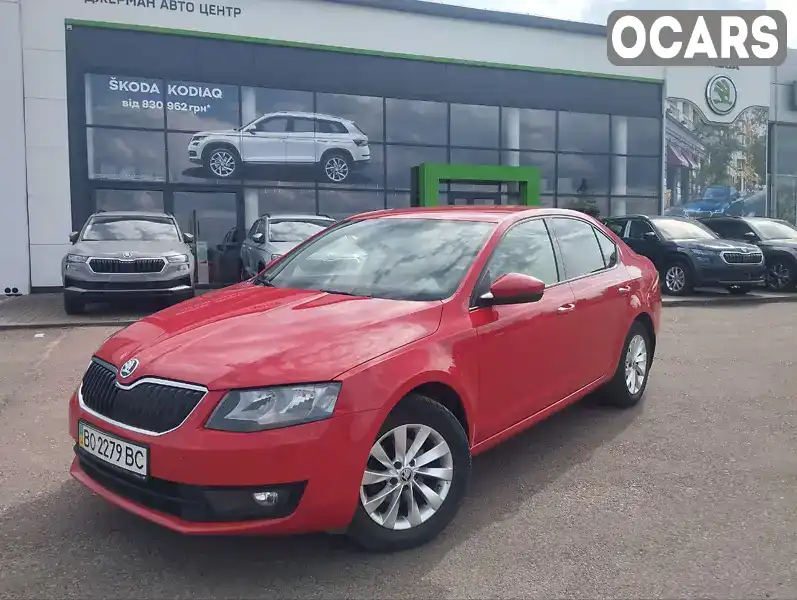 Лифтбек Skoda Octavia 2014 1.4 л. Ручная / Механика обл. Хмельницкая, Красилов - Фото 1/21