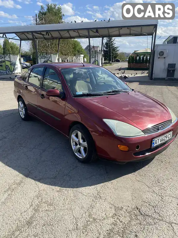 Седан Ford Focus 1999 1.6 л. Ручная / Механика обл. Ивано-Франковская, Ивано-Франковск - Фото 1/14