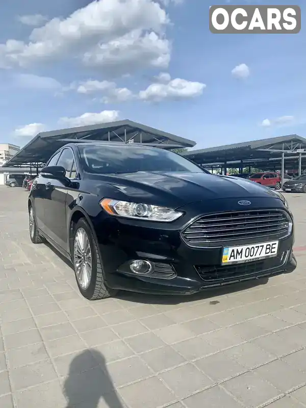 Седан Ford Fusion 2015 2 л. Автомат обл. Житомирська, Житомир - Фото 1/21