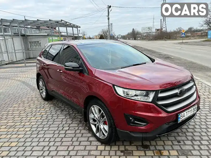 Внедорожник / Кроссовер Ford Edge 2017 3.5 л. Автомат обл. Кировоградская, Знаменка - Фото 1/12