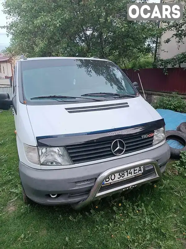 Мінівен Mercedes-Benz Vito 1999 2.1 л. Ручна / Механіка обл. Тернопільська, Тернопіль - Фото 1/7