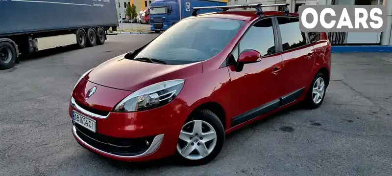 Минивэн Renault Grand Scenic 2012 1.46 л. Ручная / Механика обл. Днепропетровская, Днепр (Днепропетровск) - Фото 1/21