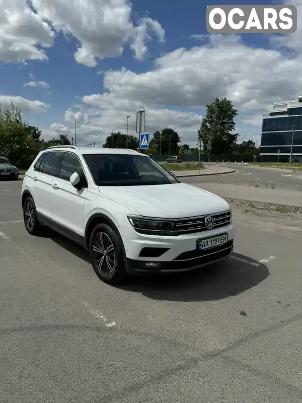 Позашляховик / Кросовер Volkswagen Tiguan 2020 1.97 л. Автомат обл. Київська, Київ - Фото 1/13