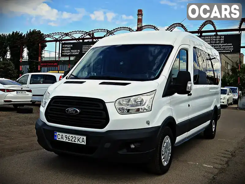 Минивэн Ford Transit Custom 2014 2.2 л. Ручная / Механика обл. Черкасская, Черкассы - Фото 1/19