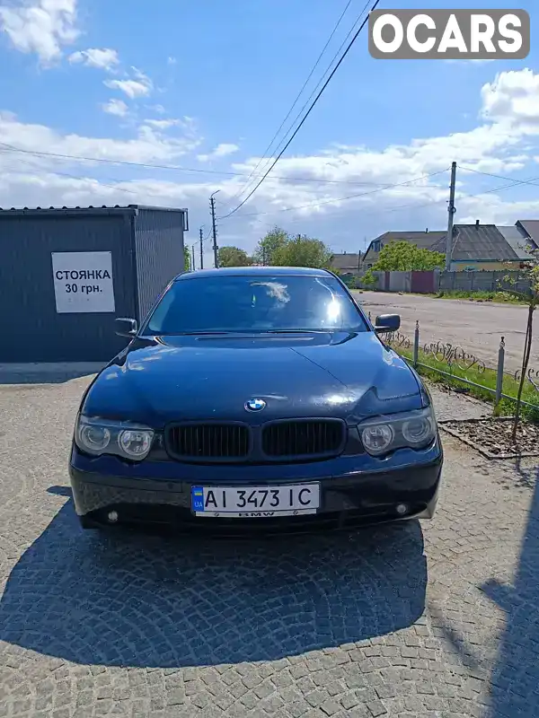 Седан BMW 7 Series 2002 3 л. Автомат обл. Киевская, Яготин - Фото 1/21