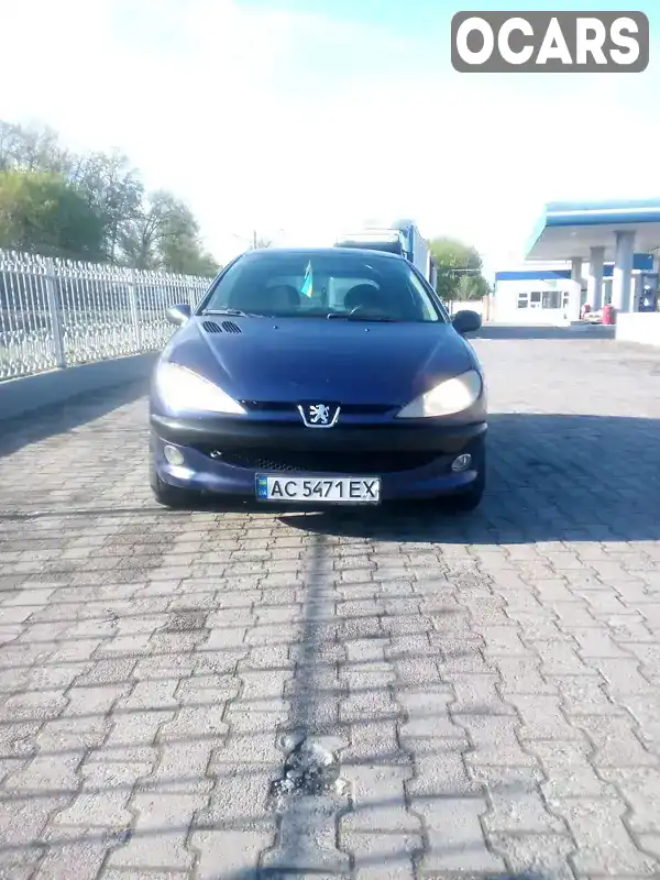 Хэтчбек Peugeot 206 2001 null_content л. Ручная / Механика обл. Волынская, Луцк - Фото 1/15