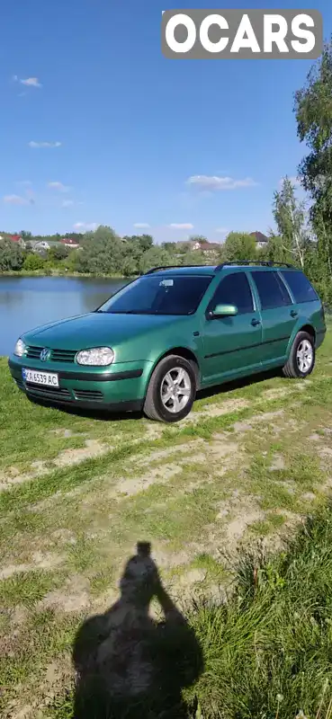 Универсал Volkswagen Golf 2002 1.39 л. Ручная / Механика обл. Киевская, Шевченково - Фото 1/17