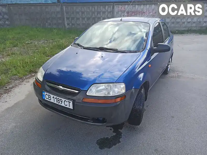 Седан Chevrolet Aveo 2005 1.5 л. Ручна / Механіка обл. Чернігівська, Чернігів - Фото 1/13