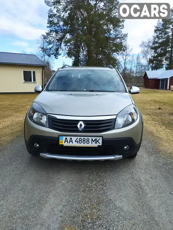 Хэтчбек Renault Sandero 2012 1.6 л. Автомат обл. Киевская, Белая Церковь - Фото 1/8