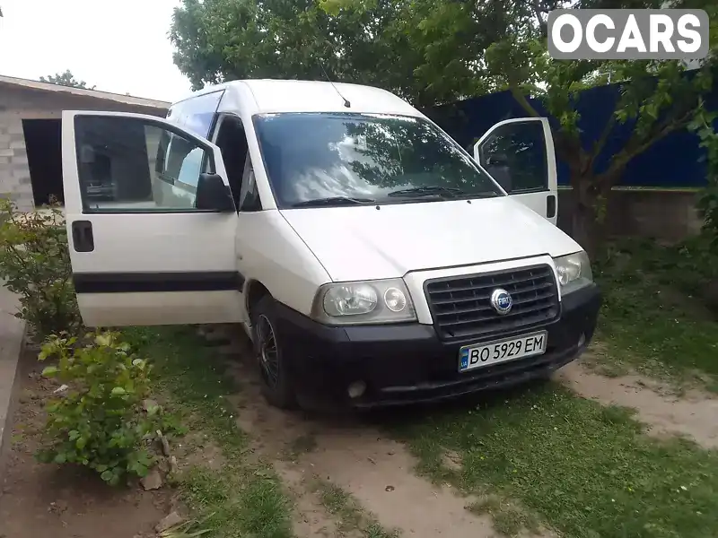 Мінівен Fiat Scudo 2004 2 л. Ручна / Механіка обл. Тернопільська, Теребовля - Фото 1/12