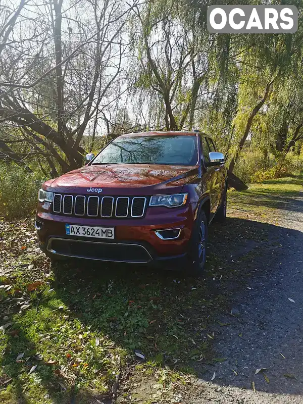 Внедорожник / Кроссовер Jeep Grand Cherokee 2018 3.6 л. Автомат обл. Харьковская, Харьков - Фото 1/12