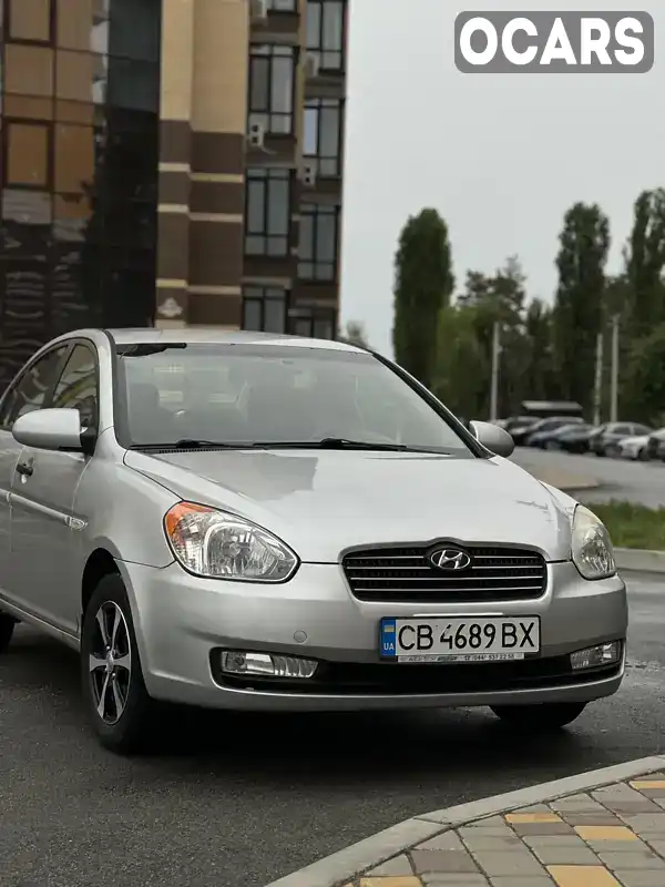 Седан Hyundai Accent 2007 1.49 л. Ручна / Механіка обл. Чернігівська, Чернігів - Фото 1/16