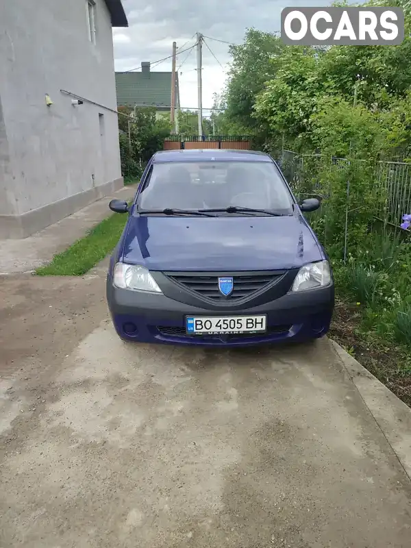 Седан Dacia Logan 2008 1.4 л. Ручная / Механика обл. Черновицкая, Черновцы - Фото 1/13