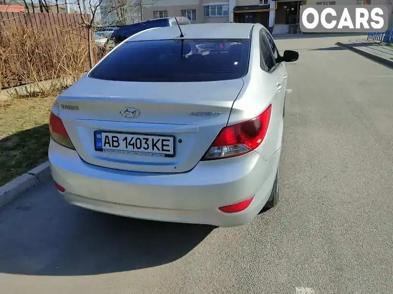 Седан Hyundai Accent 2011 1.4 л. Автомат обл. Вінницька, Вінниця - Фото 1/11