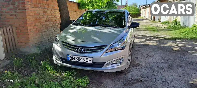 Седан Hyundai Solaris 2016 1.4 л. Ручная / Механика обл. Сумская, Сумы - Фото 1/21