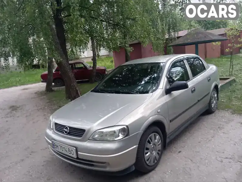 Седан Opel Astra 2008 1.6 л. Ручная / Механика обл. Сумская, Путивль - Фото 1/4