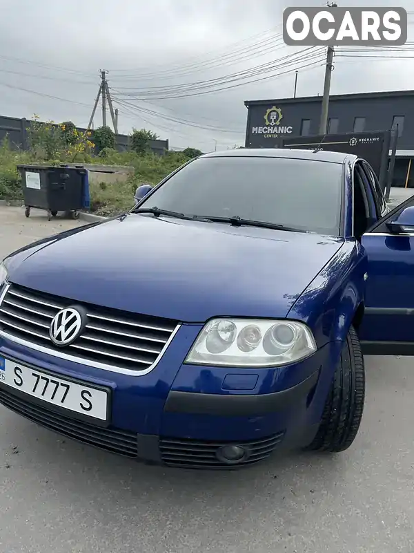 Седан Volkswagen Passat 2003 1.9 л. Ручна / Механіка обл. Чернівецька, Чернівці - Фото 1/7