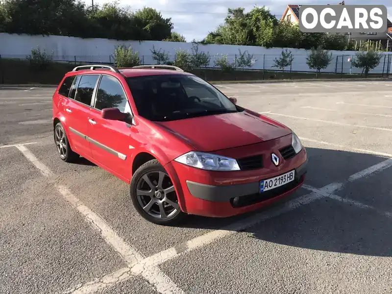 Универсал Renault Megane 2005 1.9 л. Ручная / Механика обл. Закарпатская, Ужгород - Фото 1/21