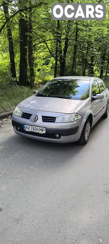 Седан Renault Megane 2005 1.6 л. Ручна / Механіка обл. Харківська, Харків - Фото 1/21