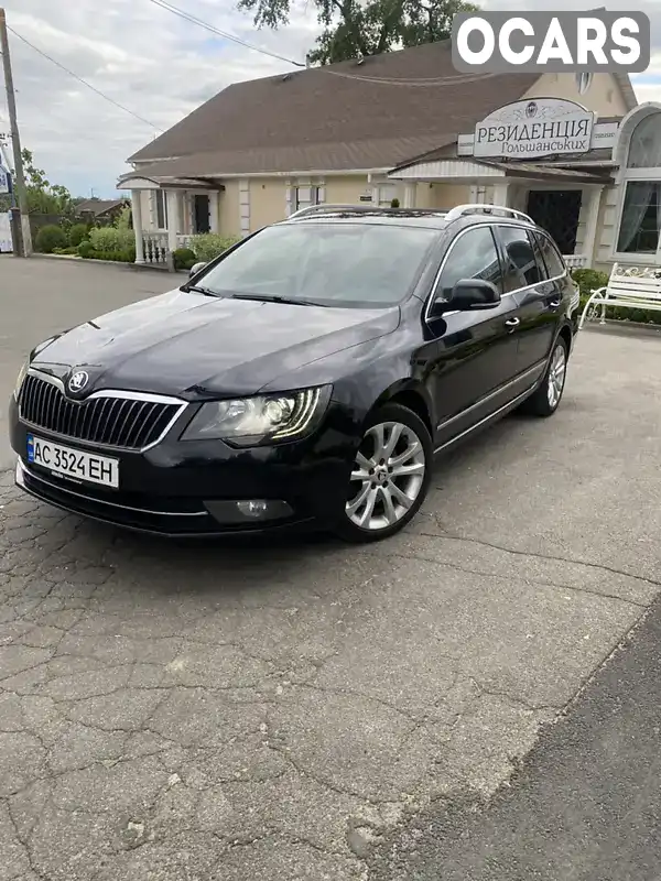 Універсал Skoda Superb 2014 2 л. Автомат обл. Київська, Київ - Фото 1/19