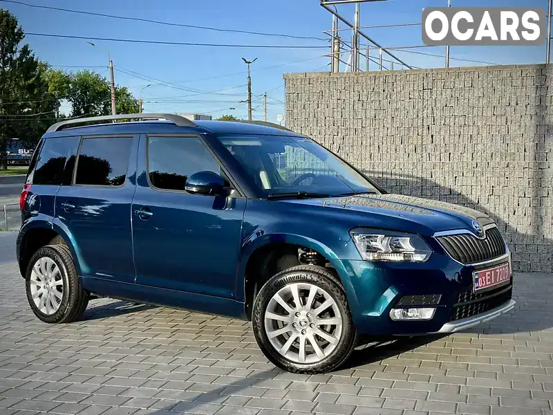 Внедорожник / Кроссовер Skoda Yeti 2014 1.8 л. Ручная / Механика обл. Волынская, Луцк - Фото 1/21