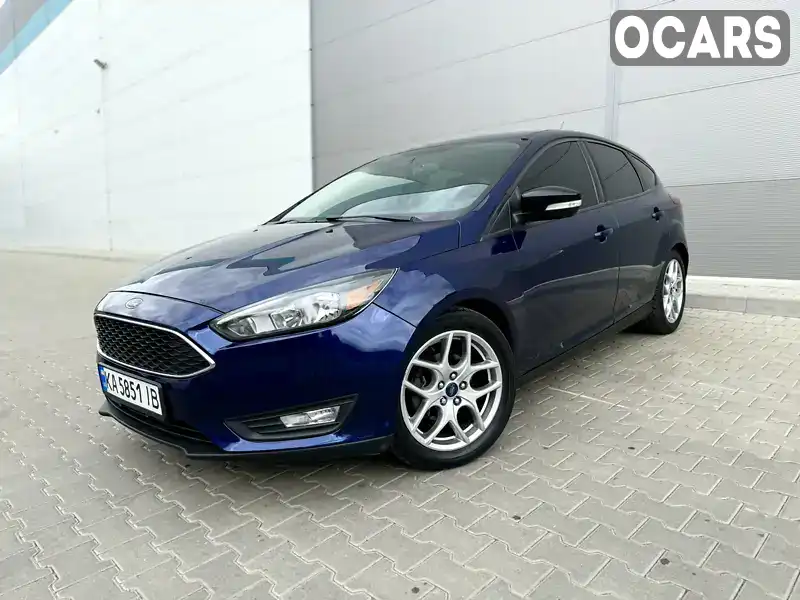 Хетчбек Ford Focus 2016 2 л. Автомат обл. Київська, Вишневе - Фото 1/21