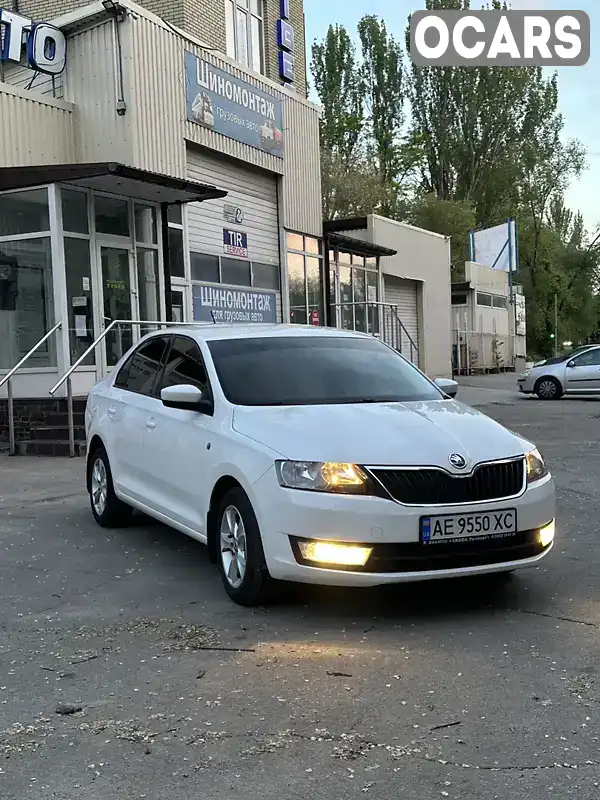 Лифтбек Skoda Rapid 2013 1.6 л. обл. Запорожская, Запорожье - Фото 1/10