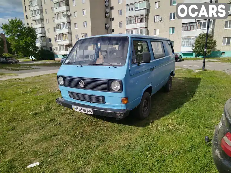 Мінівен Volkswagen Transporter 1988 1.9 л. Ручна / Механіка обл. Рівненська, Вараш (Кузнецовськ) - Фото 1/5