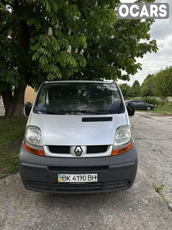 Мінівен Renault Trafic 2003 1.87 л. Ручна / Механіка обл. Рівненська, Дубно - Фото 1/21