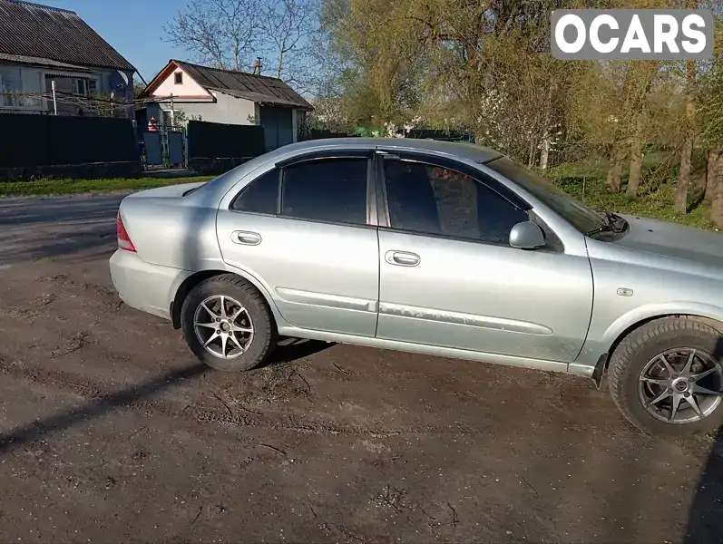 Седан Nissan Almera 2007 1.6 л. обл. Хмельницкая, Полонное - Фото 1/8