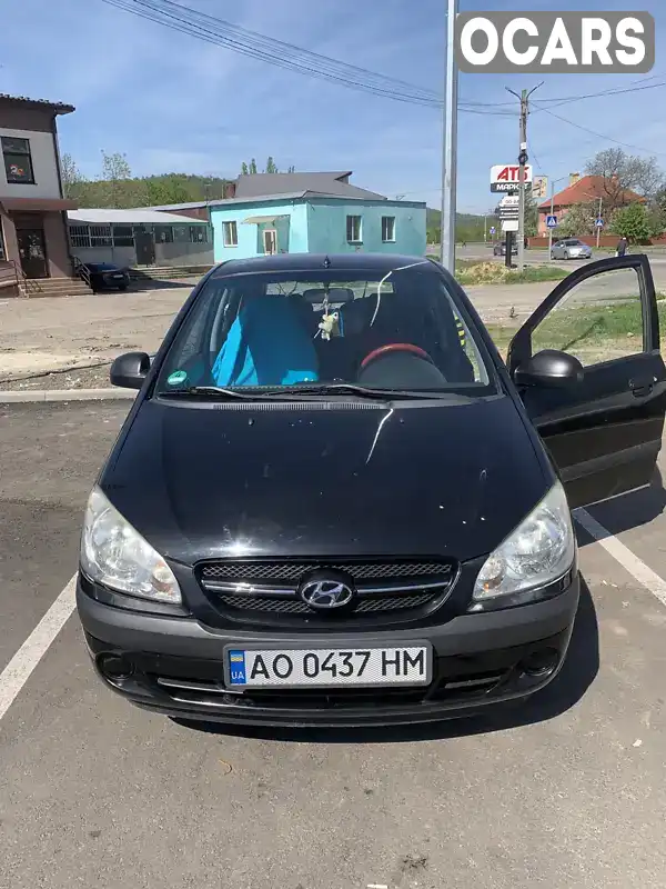 Хэтчбек Hyundai Getz 2008 1.09 л. обл. Закарпатская, Мукачево - Фото 1/13