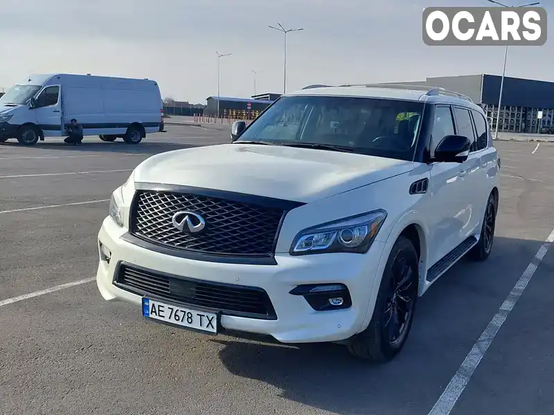 Внедорожник / Кроссовер Infiniti QX80 2016 5.55 л. Автомат обл. Днепропетровская, Днепр (Днепропетровск) - Фото 1/21