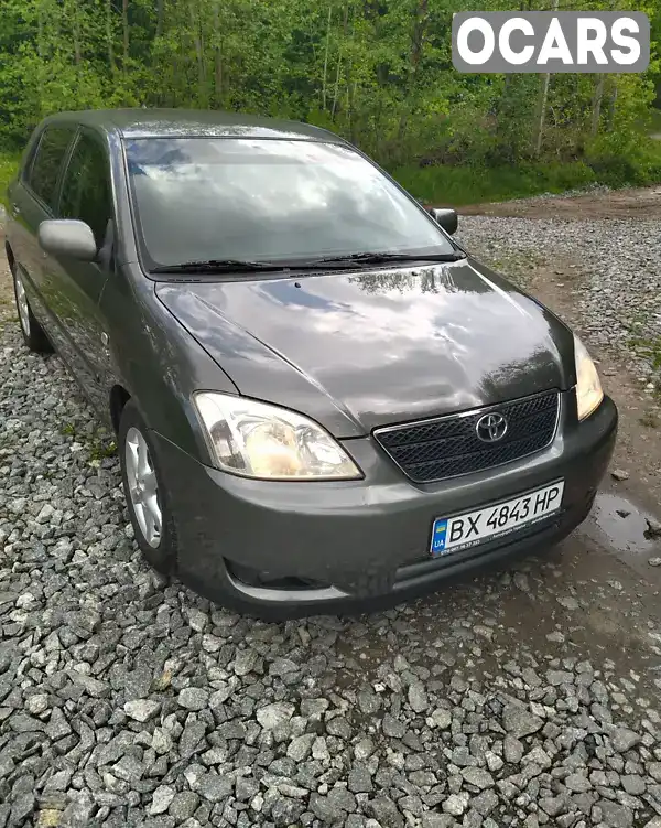 Хетчбек Toyota Corolla 2003 2 л. Ручна / Механіка обл. Хмельницька, Славута - Фото 1/21