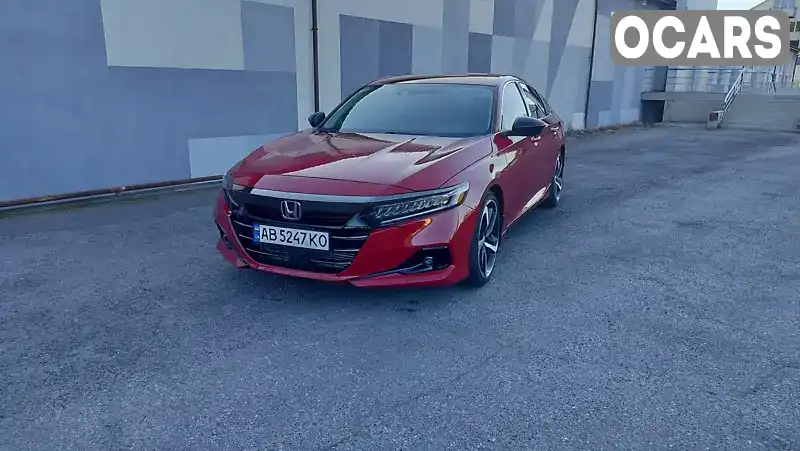 Седан Honda Accord 2021 1.5 л. Варіатор обл. Вінницька, Вінниця - Фото 1/14