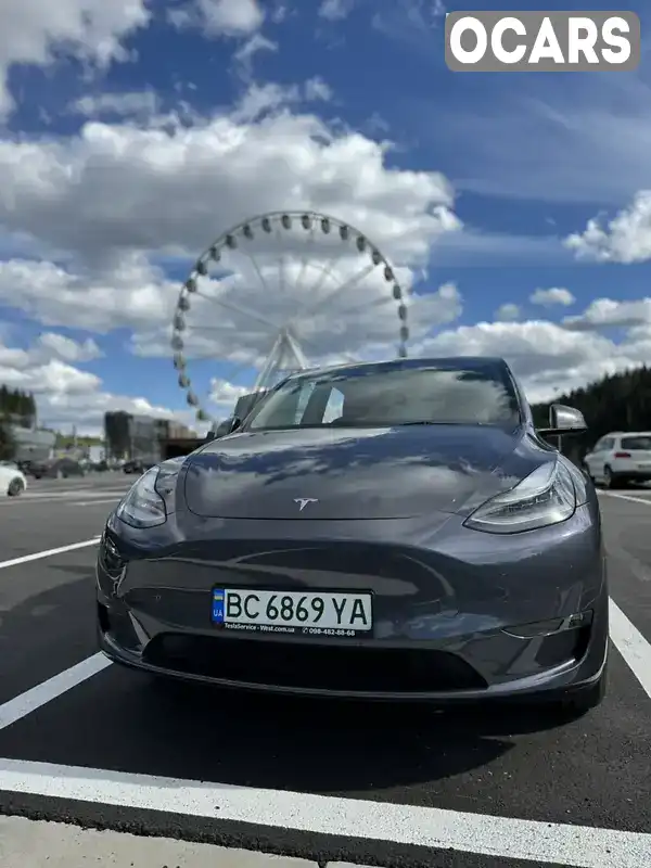 Позашляховик / Кросовер Tesla Model Y 2021 null_content л. Автомат обл. Львівська, Львів - Фото 1/21