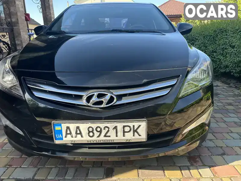 Седан Hyundai Solaris 2015 1.6 л. Автомат обл. Киевская, Киев - Фото 1/11