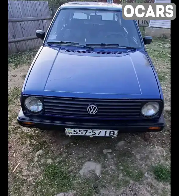 Хэтчбек Volkswagen Golf 1988 1.6 л. Ручная / Механика обл. Ивано-Франковская, Надворная - Фото 1/4