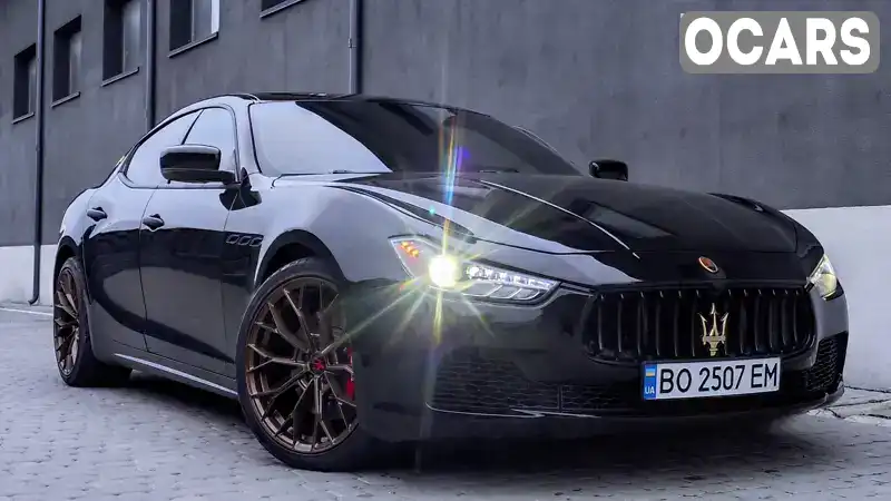 Седан Maserati Ghibli 2015 2.98 л. Автомат обл. Тернопільська, Тернопіль - Фото 1/21