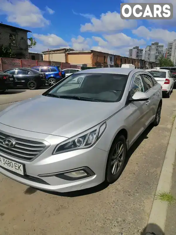 Седан Hyundai Sonata 2015 2 л. Автомат обл. Киевская, Киев - Фото 1/10