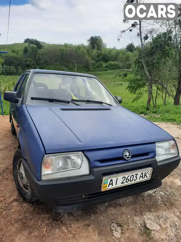 Хэтчбек Skoda Favorit 1994 1.3 л. Ручная / Механика обл. Киевская, Богуслав - Фото 1/9