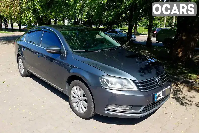 Седан Volkswagen Passat 2012 1.8 л. Робот обл. Волинська, Луцьк - Фото 1/13