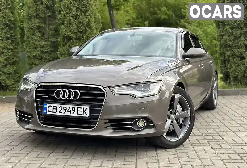 Седан Audi A6 2013 3 л. Автомат обл. Черниговская, Прилуки - Фото 1/18