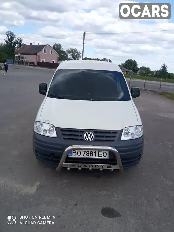 Минивэн Volkswagen Caddy 2007 1.97 л. Ручная / Механика обл. Тернопольская, Шумск - Фото 1/14