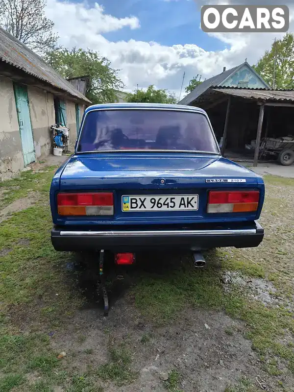 Седан ВАЗ / Lada 2107 2005 1.45 л. Ручна / Механіка обл. Хмельницька, Славута - Фото 1/4